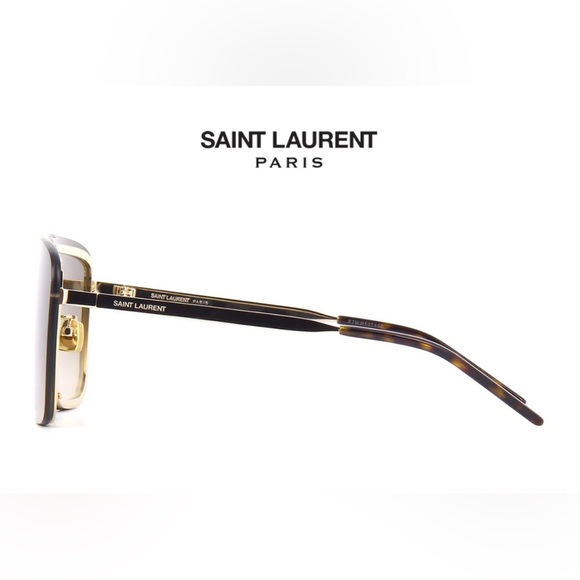 Saint Laurent Shield Sunglasses (SL364 MASK 006) - Picture 3 of 8